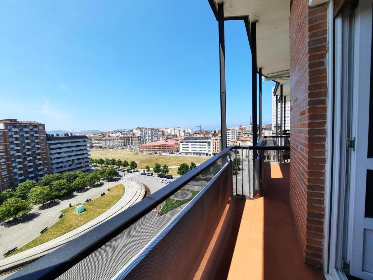 Apartamento Centro Gijon Con Wifi Gratis Y Parking Publico Proximo Incluido Eksteriør billede